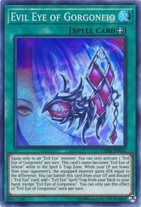 Evil Eye of Gorgoneio - CHIM-EN062 - Super Rare - Unlimited Edition x3 - Near Mi