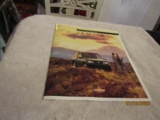 Vintage 1998 Oem Chevrolet Tracker New Car Sales Dealer Catalog Brochure Nos