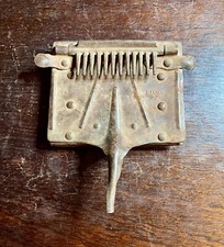 Rare Antique Horse Curry Comb Made In England - Stamped IJAMAM