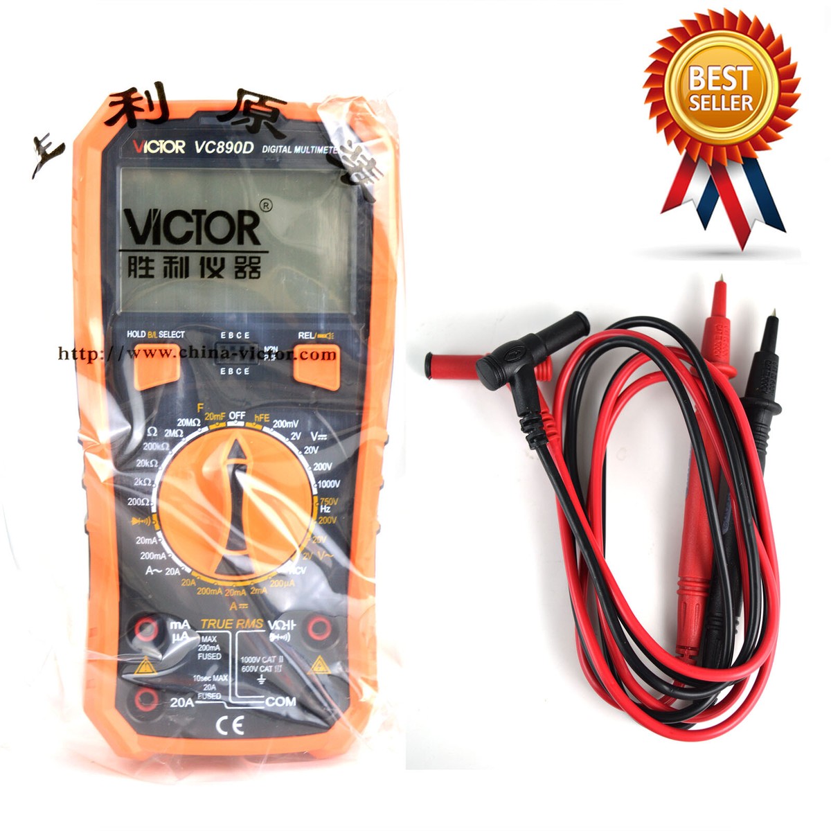 VICTOR VC890D 3 1/2 High-precision Digital Multimeter True RMS