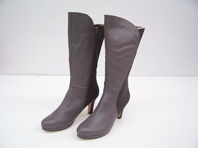 knee length dresses for ladies Women's Naot, Helm Boot Foggy Gray/Smoke Gray 35 M main image 1