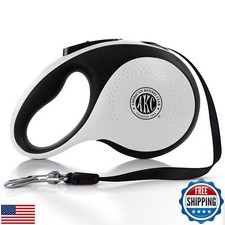 American Kennel Club Retractable Tangle-Free Dog Leash, 16.4ft, for Dogs up t