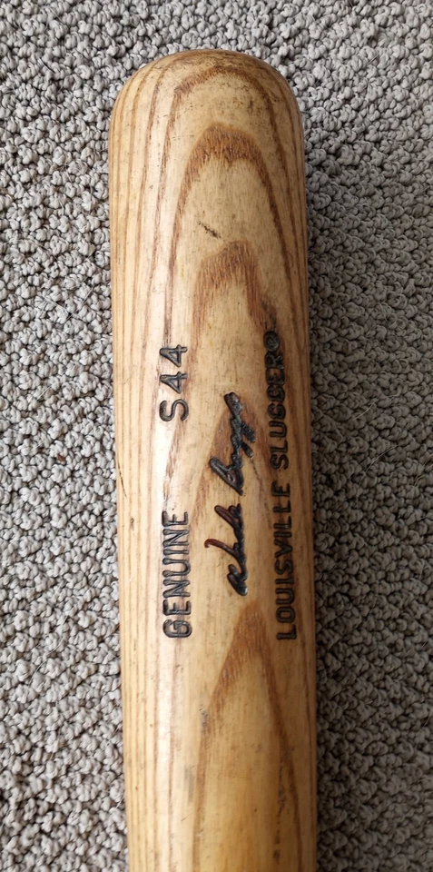 Bate Wade Boggs Boston Red Sox Louisville Slugger 125 genuino S44 tamaño completo 33 pulgadas Foto 3 de 4