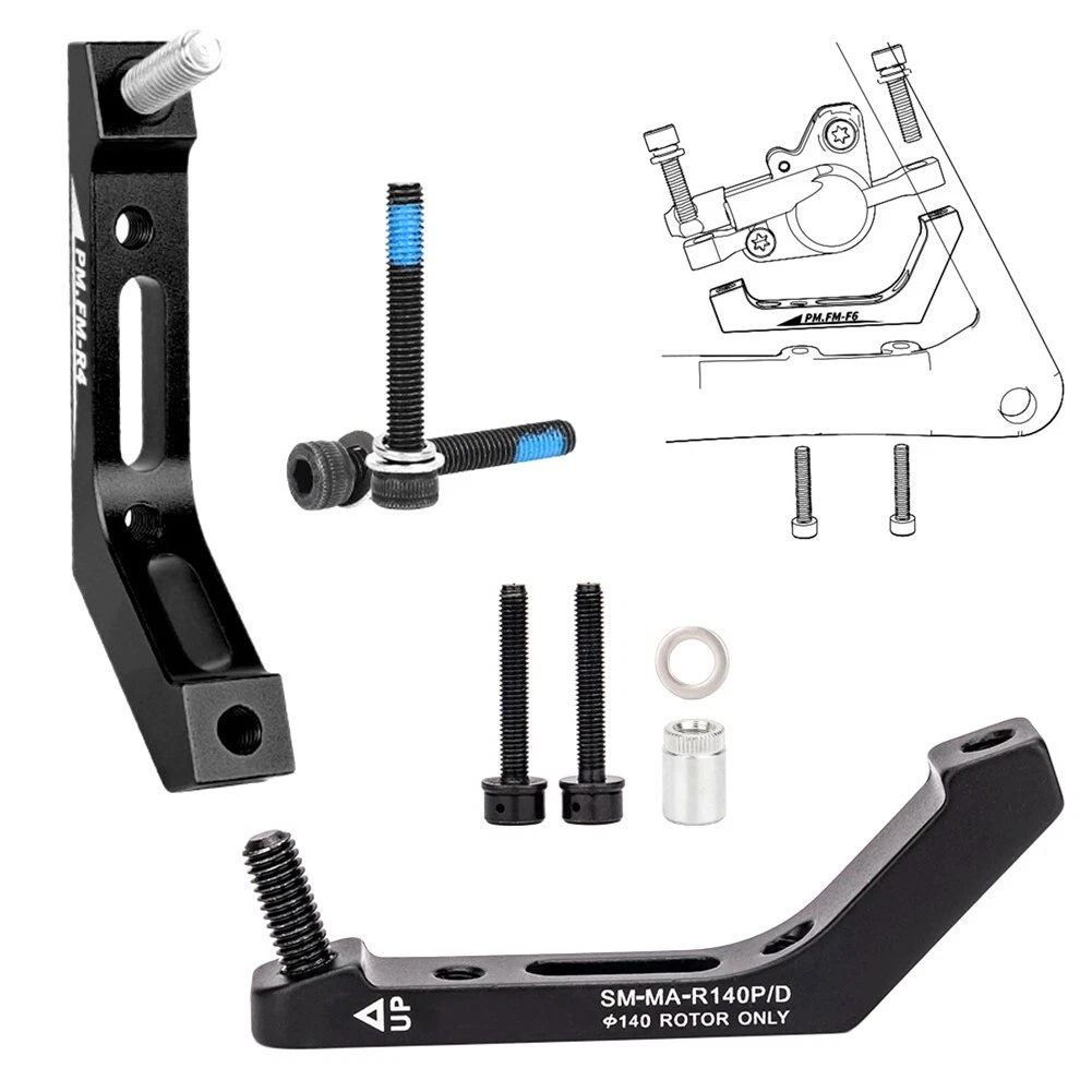 Bike Disc Brake Caliper Adapter Flat Mount To Post Mount Bicycle Accessories