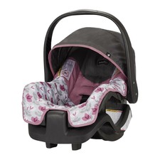 evenflo pink and black car seat