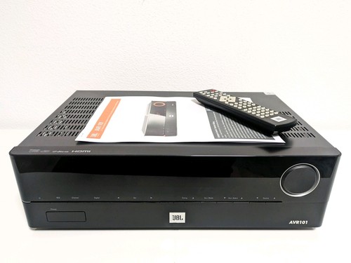 JBL AVR 101 5.1 Kompakt AV Receiver HDMI Internet Radio Coaxial Digital Input - Bild 2 von 6