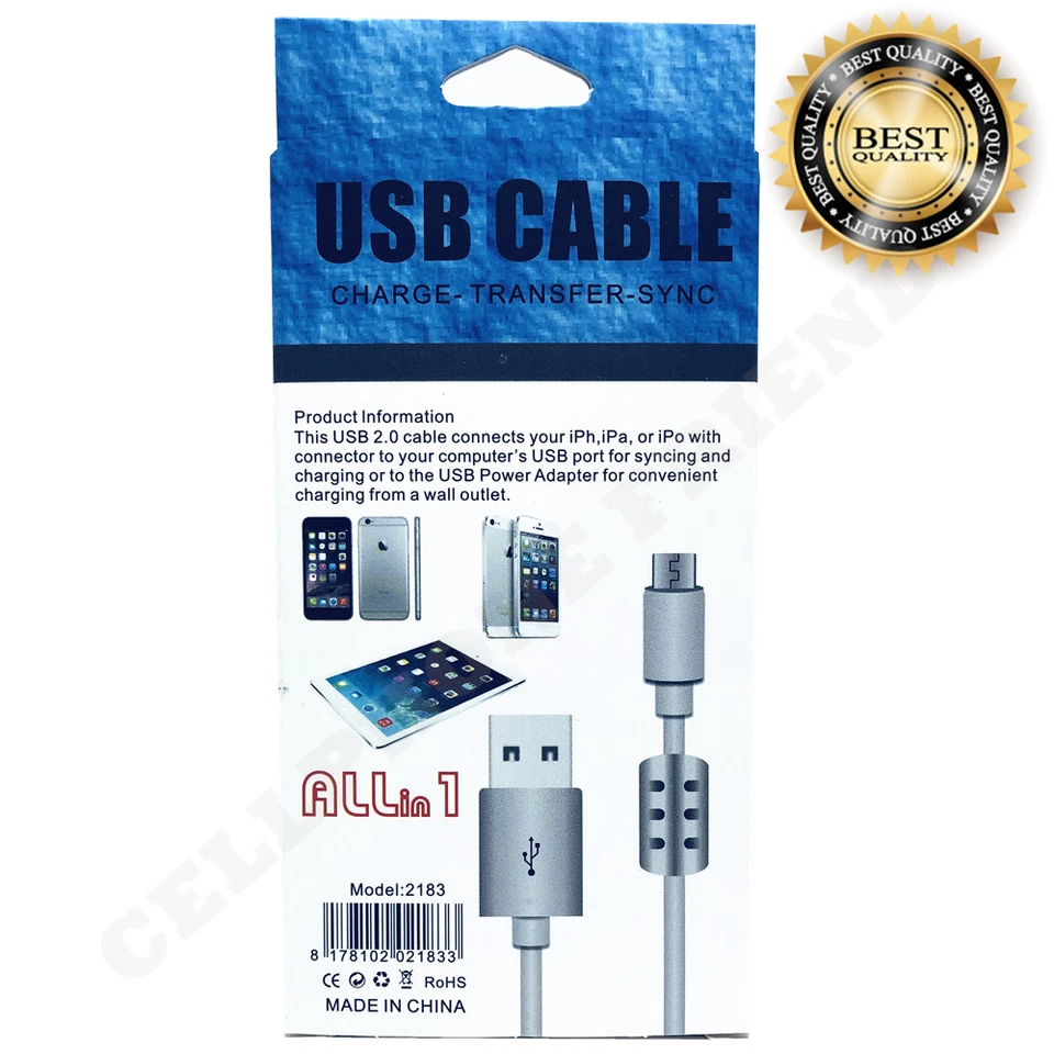 12x USB-C Type-C Data Charging Cable Cord For Samsung Galaxy S21 S22 Note 10 20 - Image 2 of 4