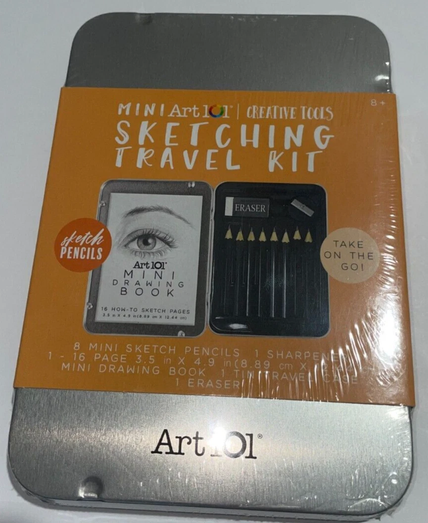 Art 101 Mini Travel Sketching Kit Creative Tools