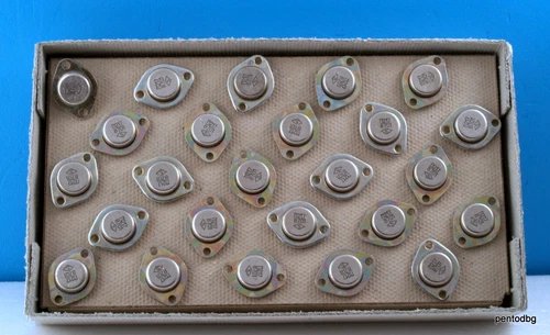 25 GERMANIUM TRANSISTORS PNP P217  30W 7.5A 60V / ASZ17/  MILITARY