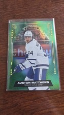 2021-22 Upper Deck Stature Hockey Photo Varient Green /66 Auston Matthews #65