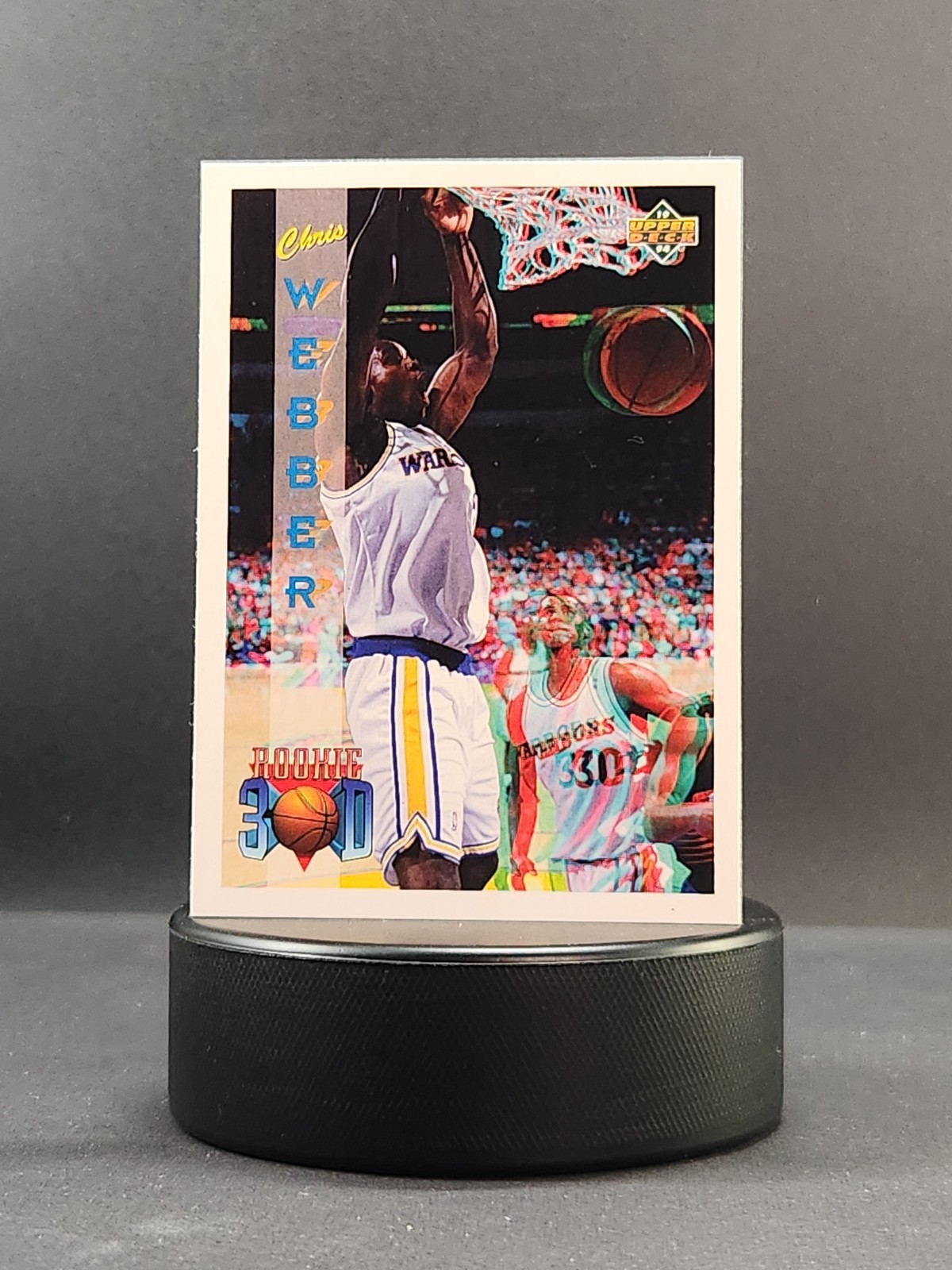 1994 Upper Deck 3D ROOKIE Chris Webber #81