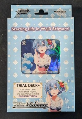 SEALED RE:ZERO TRIAL DECK RZ/S46 WEISS SCHWARZ ENGLISH TD TCG REM EMILA
