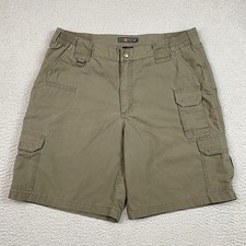 5.11 Tactical Men's Size 34 Taclite Pro Green Ripstop Utility Cargo Shorts 