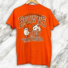 Vintage 80s Cleveland Browns Snoopy Shirt Unisex Men Women S-5XL
