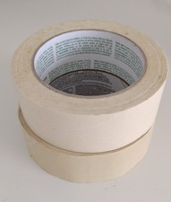 2 Rolls Tan Masking Tape Unknown brand size
