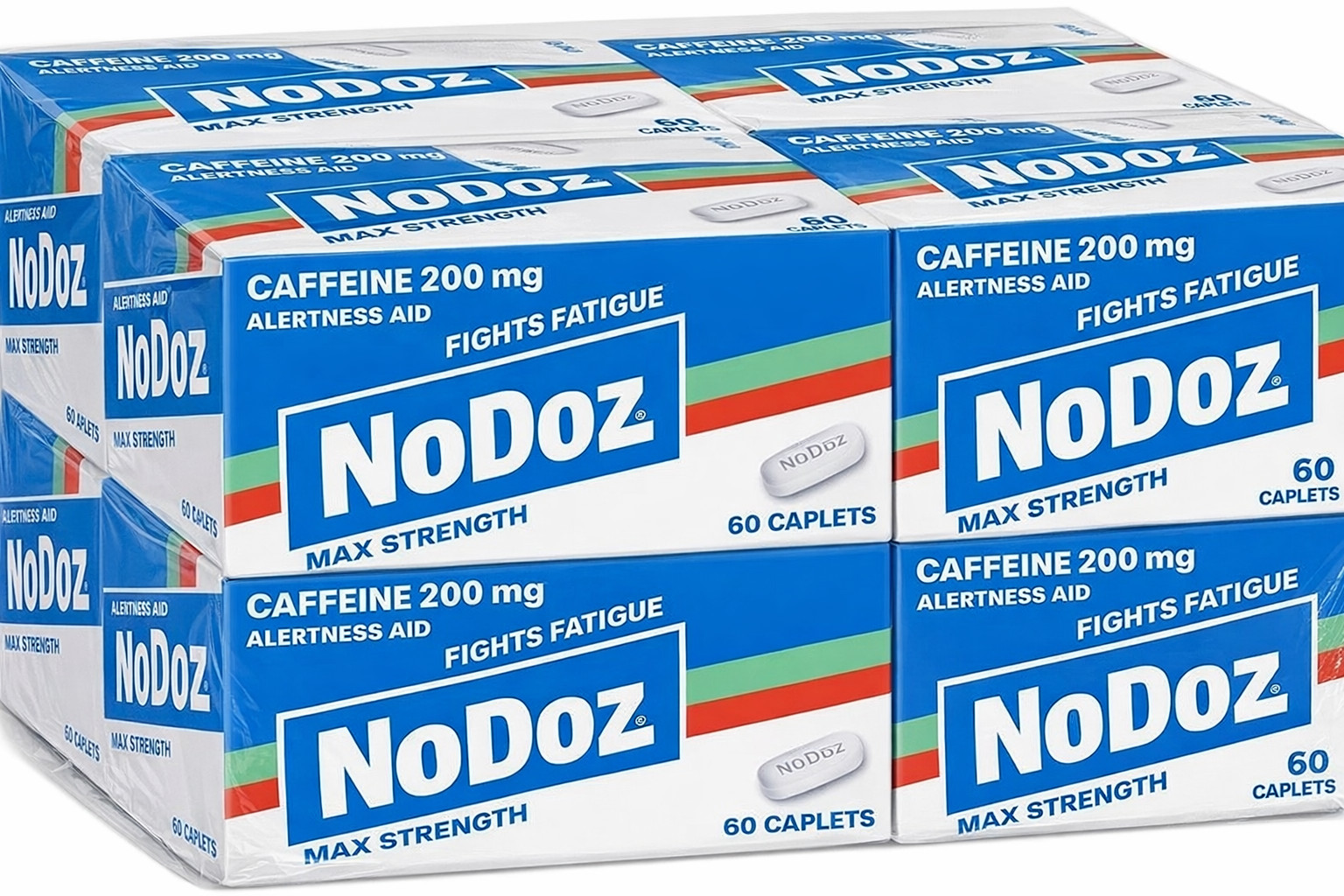 NoDoz Alertness Aid 60 cplts Each (Pack of 6)