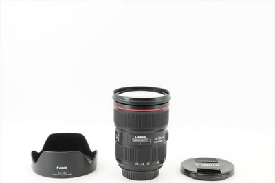 [ Near MINT w/ Hood ] Canon EF 24-70mm F/2.8 L II USM Lens From Japan #25801