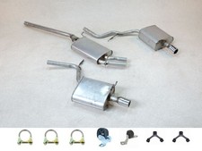 KLARIUS Auspuff SET NEU für Audi A4 B6 B7 1.8 T+Avant+Cabrio Auspuff+Anbaut.
