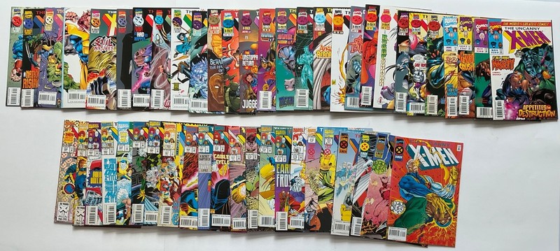 UNCANNY X-MEN LOT of 50  #300-349 Marvel (722)