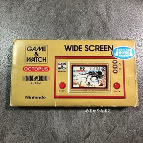 Nintendo Game & Watch Octopus Console Tested Working Boxed Japan