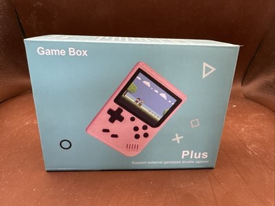 Gamebox Plus Retro Handheld Game Player 500 in 1 open box charger included
