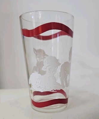 Libby Swanky Swig  Drinking Glasses Little Lamb MCM