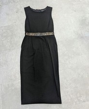 DOLCE & GABBANA Dress Size 38 Length 105 cm Black Tight Fit