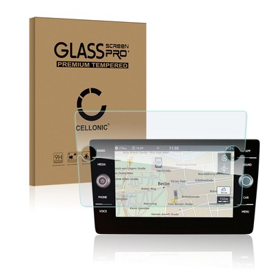 Displayschutzglas Volkswagen Touran 2.5D Full Glue Transparent