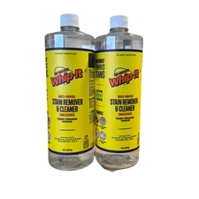 Whip-it Amazing Multi-Purpose Cleaner & Stain Remove, Natural Plant-Based 2Pack