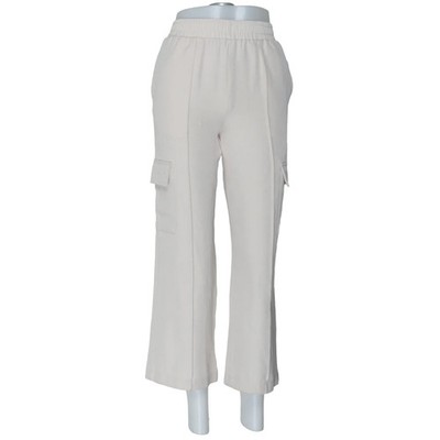 Cargohose, Größe: XS, Beige, Elasthan/Polyester, Einfarbig, Damen #tXO