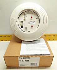 New System Sensor Plug-In Isolator Detector Base  B224BI