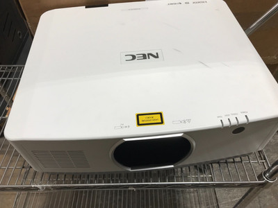NEC NP-PA803UL 3LCD 1920x1200 Projector w/ NP41ZL Lens| 8000 Lumens |