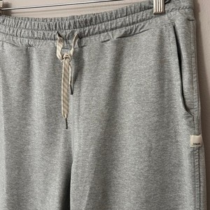 Vuori Sweatpants Men's Large Heather Grey Ponto Performance Pant Straight Leg