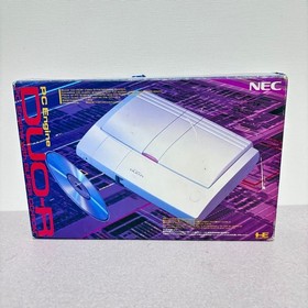 NEC PC-ENGINE DUO-R Home Console PI-TG10 with Box & Manual Tested Working Japan