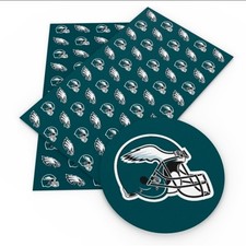 Eagles FAUX LEATHER SHEET 8 x 12" 1070978 Football Philadelphia ORDINARY TEXTURE