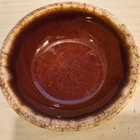 Hull Brown Drip 6.75 In Ceramic Cereal Bowl Made In USA