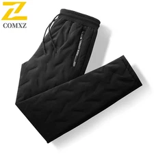 Pantalones De Invierno Para Hombre Acolchados Impermeables Cálidos Esquí 7xl Ski