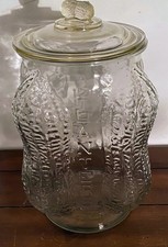 Vintage 14 x8  Store PLANTERS Peanuts Glass J...