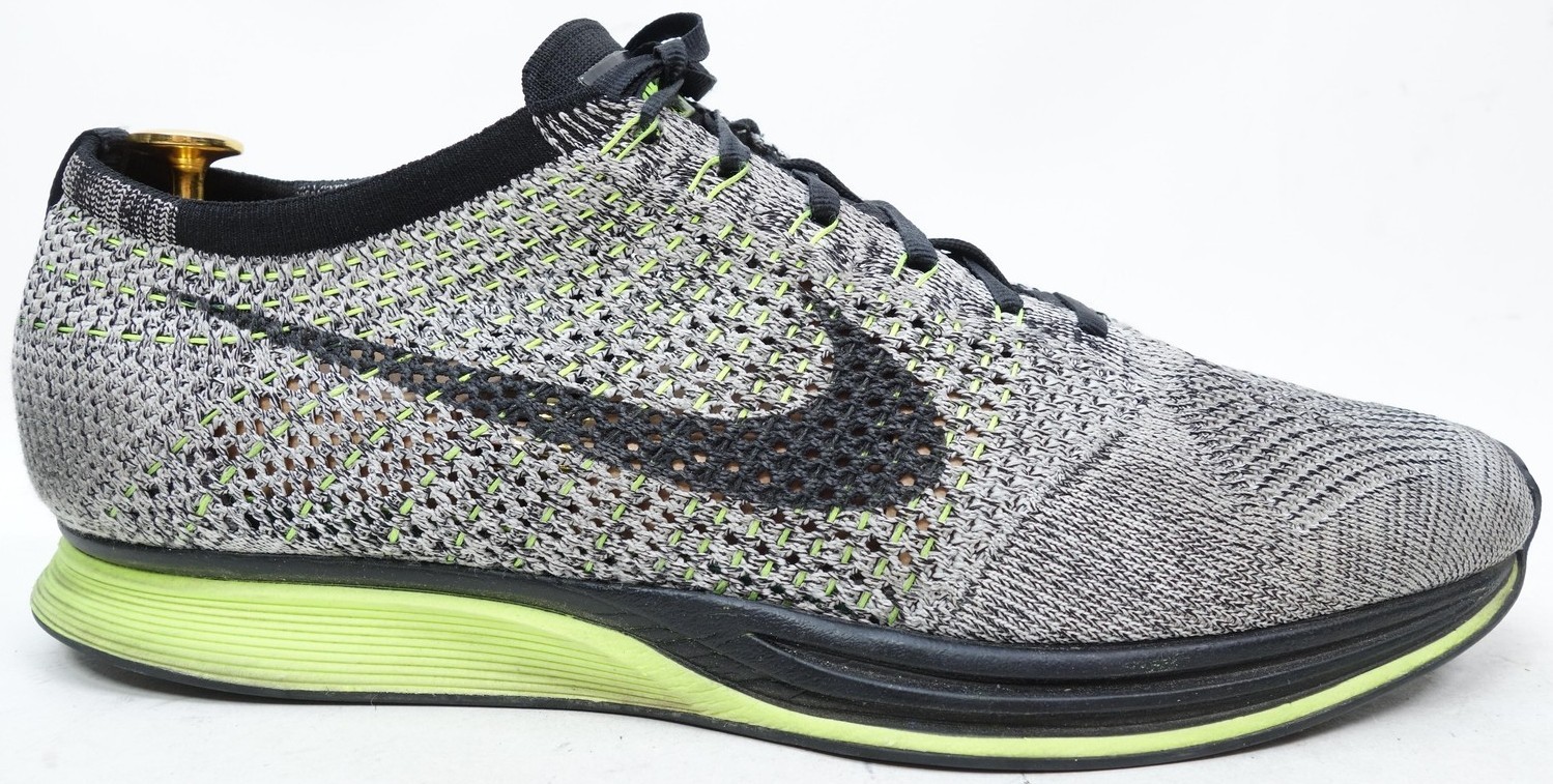 Nike Flyknit Racer Black White Volt for Sale | Authenticity  display picture 2