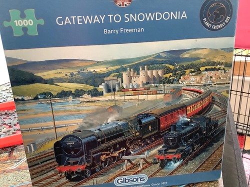 Gibsons 1000 piece Jigsaw Puzzle Gateway to Snowdonia | eBay UK