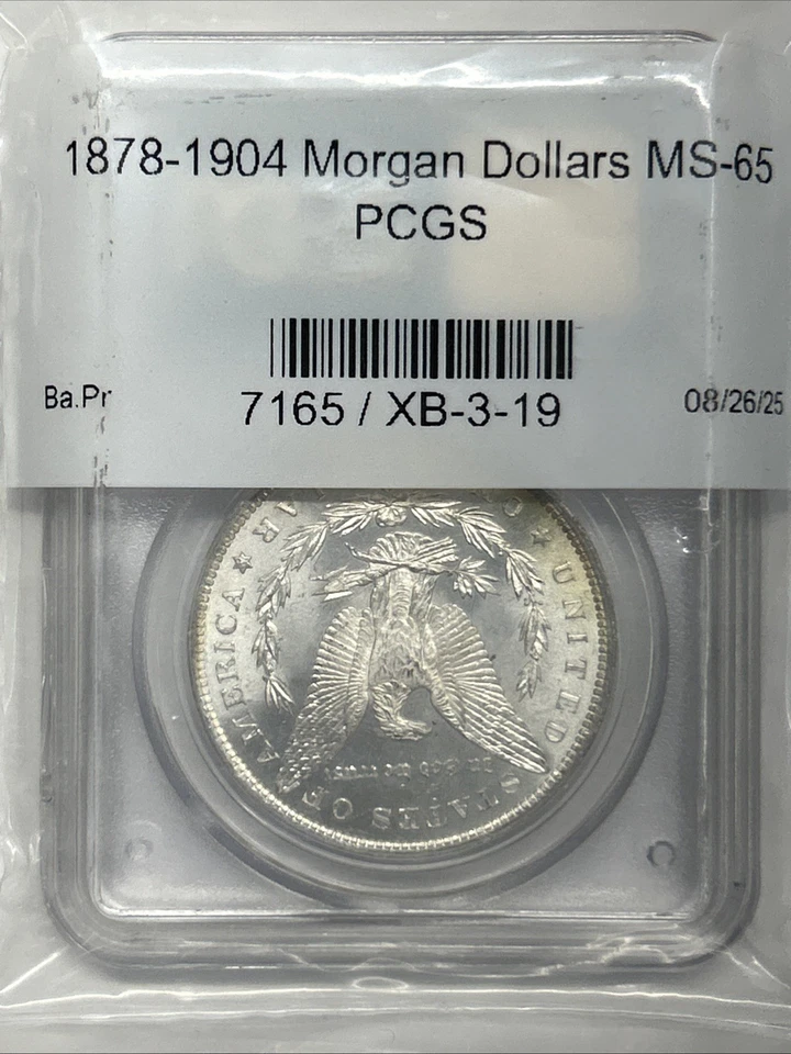 1885-O Morgan Silver Dollar - PCGS MS 65 - OGH￼ sealed From AMPEX - Image 2 of 2