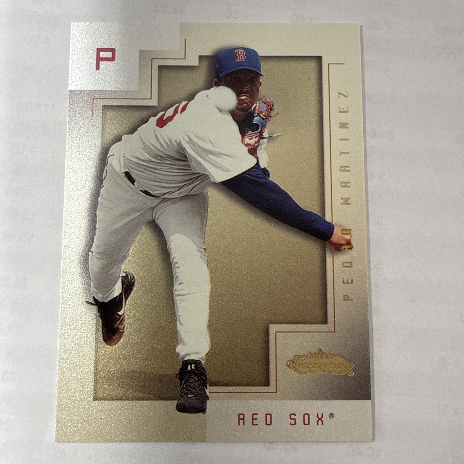 2001 Fleer Showcase Baseball Card #92 Pedro Martinez