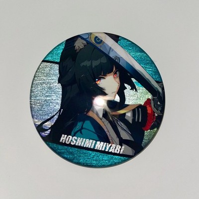 ZZZ Miyabi Glitter Shining Large Buttons Pins 7.5cm 3in Zenless Zone Zero Merch