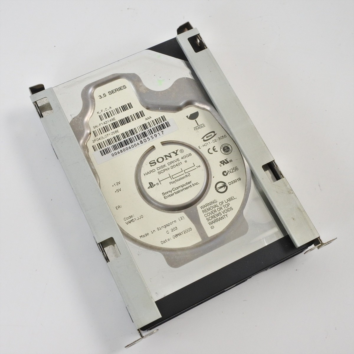 PS2 SONY HARD DISK DRIVE SCPH-20401 40GB For Playstation 2