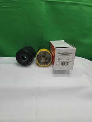 Legrand Turnlok Plug  CS8365 50 Amp 3P4W 3 PH 250V PLUG Pass Seymour Electrical 