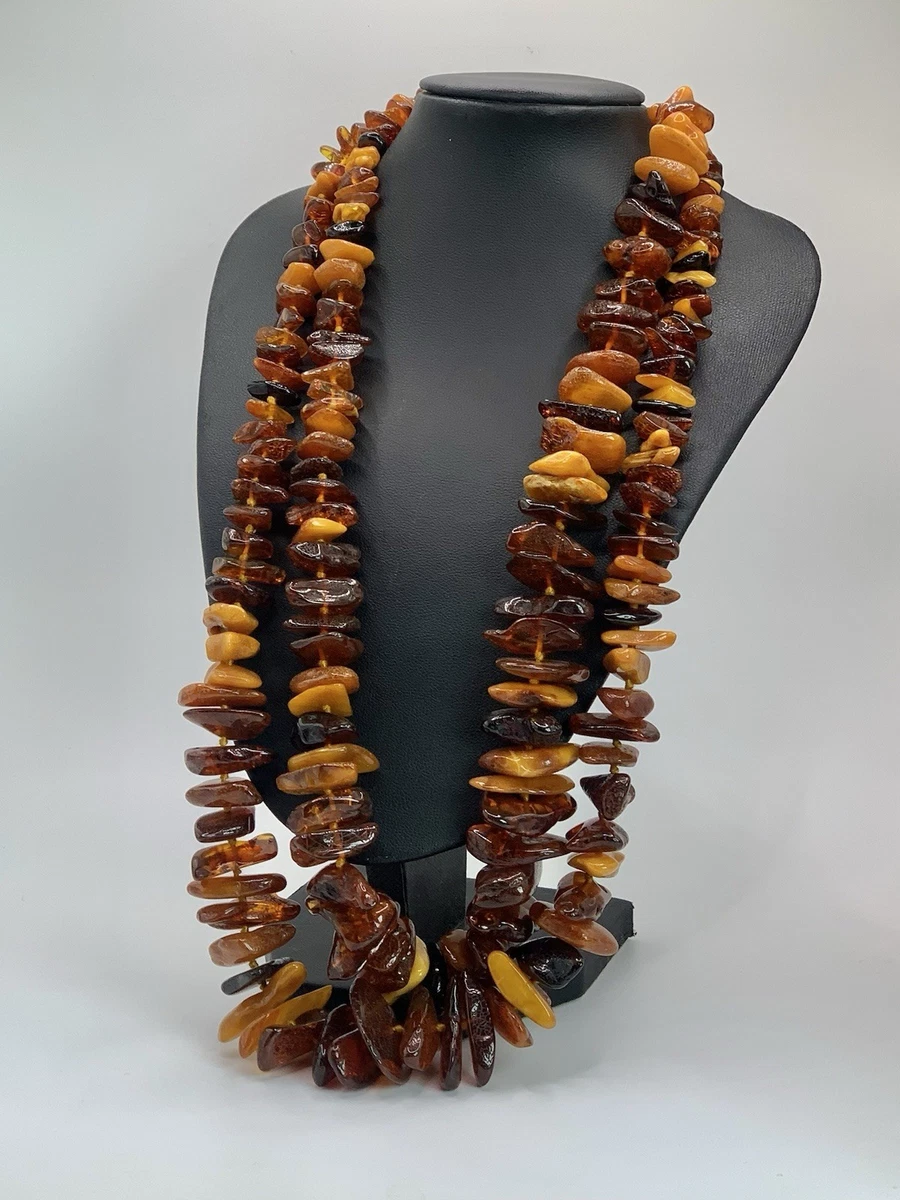 Collana lunga in stile etnico con grande ciondolo a cuore in ottone... | su MissHobby