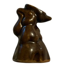 Vintage Redware Chicken Head Pie Bird Vent