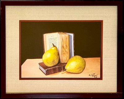   SIGNED LIMITED EDITION STILL LIFE PRINT M. TAYERI 31/200