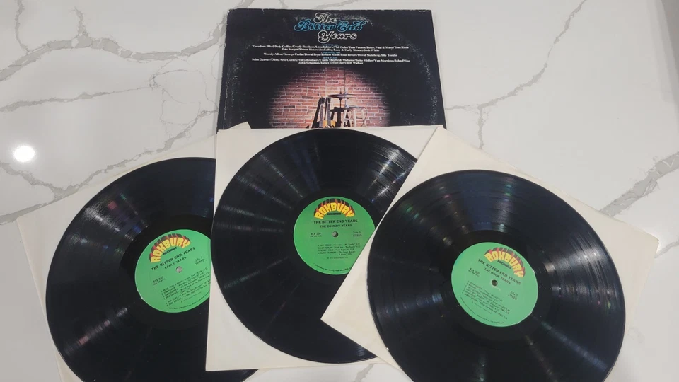 Various - The Bitter End Years Triple Vinyl LP - 1974 - Roxbury Records RLX 300 - Image 3 of 4