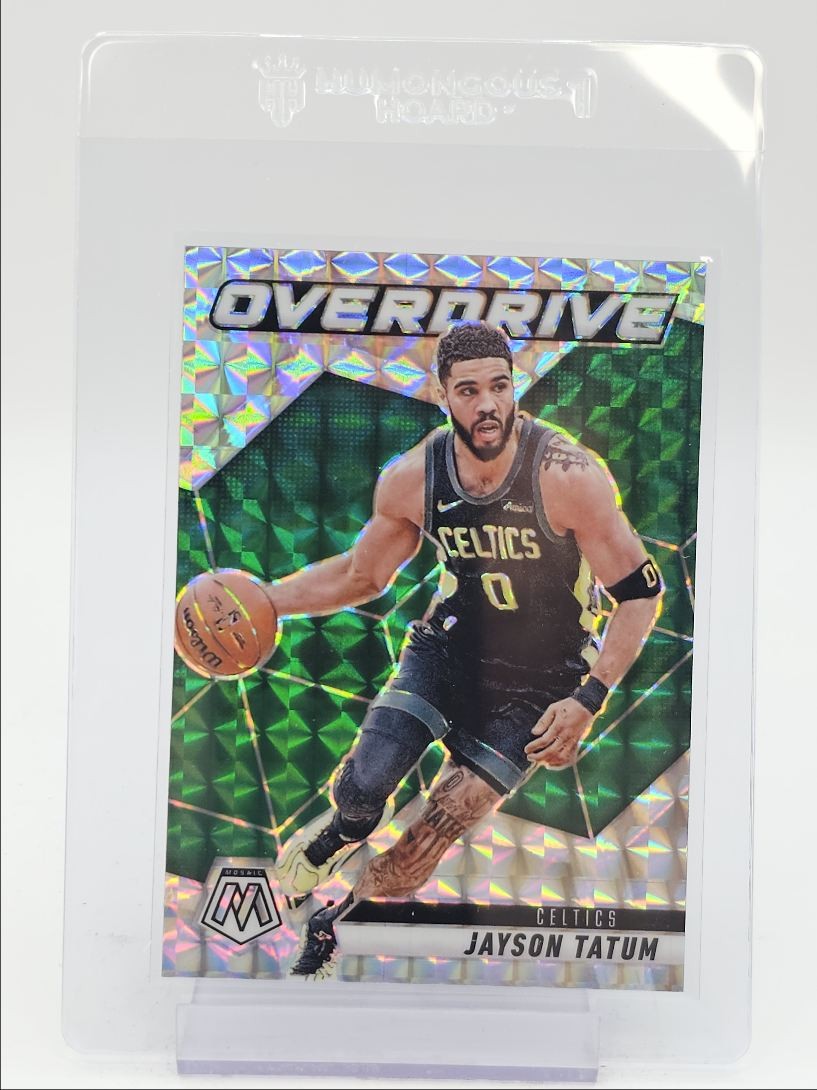 JAYSON TATUM 2024-25 MOSAIC OVERDRIVE SILVER PRIZM CELTICS Q6084